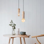 Home Sweet Home - Landelijke Hanglamp Billy - geschikt voor E27 LED lichtbron - hanglamp gemaakt van Hout - 10/10/130cm - Pendellamp geschikt voor - afbeelding 5