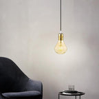 Home Sweet Home - E27 fItting - Goud - 4.8/4.8/5.8cm - Rond - voor E27 lamphouder gemaakt van metaal - geschikt voor E27 lichtbron - ENEC gekeurd - - afbeelding 4