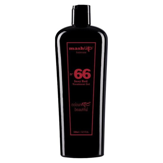 mashUp haircare Colour Me Beautiful N° 66 Sexy Red Treatment Gel 500ml - afbeelding 1