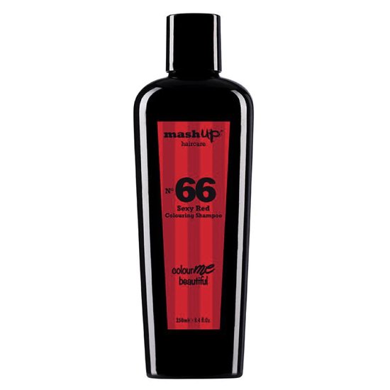mashup haircare Colour Me Beautiful N° 66 Sexy Red Colouring Shampoo 250ml - afbeelding 1