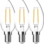 Energetic - Kaars LED lamp - 3 PCS - E14 - 40W - 2700k - afbeelding 3