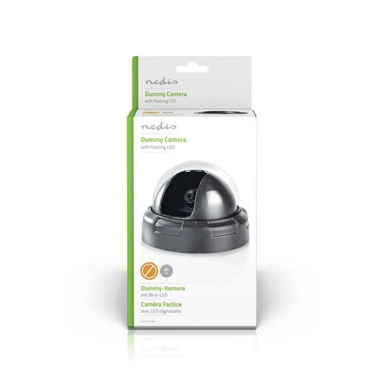 Nedis DUMCD10BK Dummy Beveiligingscamera Dome Ip44 Zwart - afbeelding 3