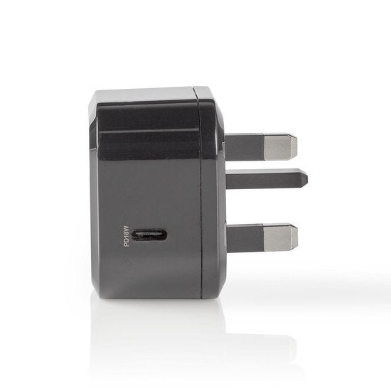 Nedis Oplader | 3,0 A Usb-c™ - Voeding 18 W | Zwart - afbeelding 7