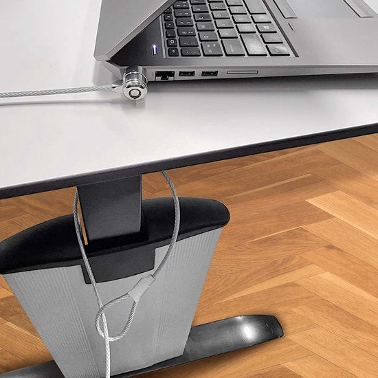 Nedis Notebook-Slot - Type vergrendeling: Sleutel - 1.80 m - Metaal - afbeelding 2