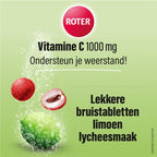 Roter Vitamine C 1000 mg Lime- Lychee - 4 x 15 bruistabletten - Voordeelverpakking - afbeelding 4