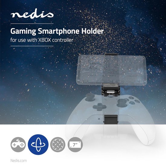 Nedis Smartphone Gaming Houder - Apparaat: Smartphone - 4.5 mm - 6.5 " - afbeelding 8
