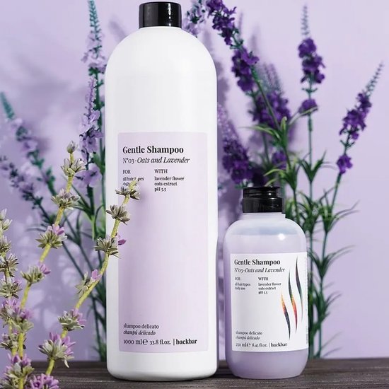 FarmaVita Back.Bar N°03 Oats & Lavender Gentle Shampoo Vrouwen Zakelijk ml - afbeelding 2