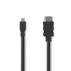 High Speed HDMIâ„¢-kabel met Ethernet | HDMIâ„¢-connector - HDMIâ„¢-micro-connector | 1,5 m | Zwart - afbeelding 13