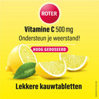 Roter Vitamine C Hooggedoseerd 500mg Citroen - 3 x 50 kauwtabletten - Voordeelverpakking - afbeelding 2