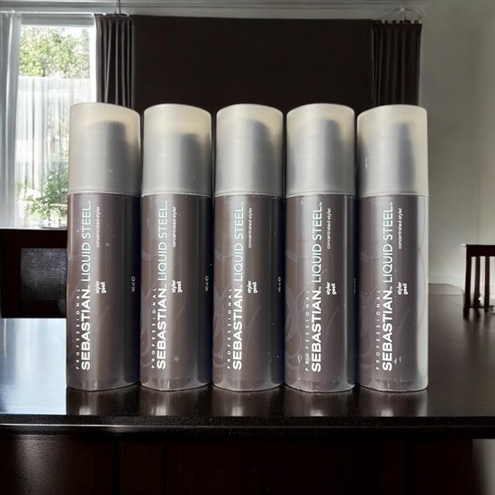 5 x Sebastian Liquid Steel Ultra Strong Hold Styler - afbeelding 2