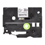 TZ-N231 - 12mm - black on white - not laminated - afbeelding 2