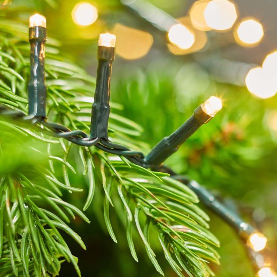 Nedis Kerstverlichting - Compacte cluster - 560 LED's - Warm Wit - 11.2 m - Licht effecten: 7 - Binnen & Buiten - Netvoeding - afbeelding 7