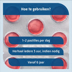 Natterman Hoest en Keel pastilles - Dempt de hoestprikkel - Verlicht keelpijn, heesheid en pijn bij slikken - Suikervrij - Anti-hoestmiddel - Medisch hulpmiddel - Vanaf 6 jaar - 20 pastilles - afbeelding 2