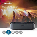 Bluetooth-Ontvanger - Output: 1x 3,5 mm / 1x Optisch S/PDIF - AptX / SBC - Zwart - afbeelding 2