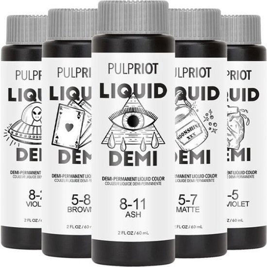 Pulp Riot Liquid Demi Color Brown 7-8 60 ml - afbeelding 1