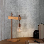 Home sweet home tafellamp Denton - hout - afbeelding 13