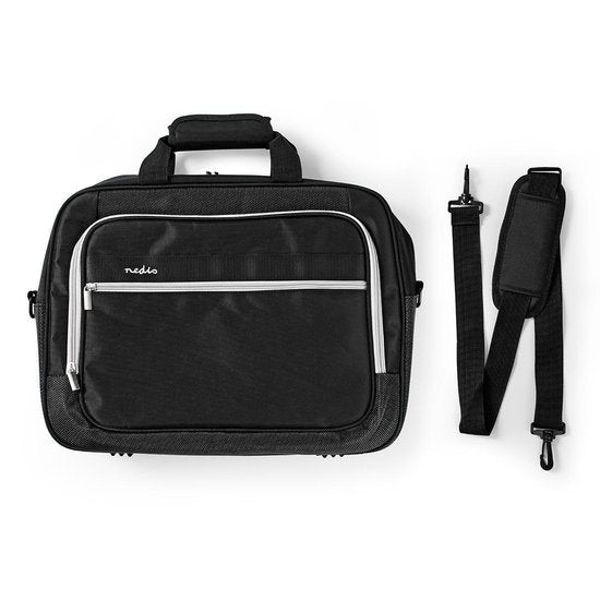 Nedis Notebook-Tas - 15 - 16 " - Draagriem - 10 Compartimenten - 110 mm - 320 mm - 390 mm - Polyester - afbeelding 6