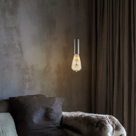 Home Sweet Home - Edison Vintage E27 LED filament lichtbron Drop - Helder - 6.4/6.4/13cm - ST64 Crystal - Retro LED lamp - 2W 95lm 2200K - warm wit - afbeelding 4