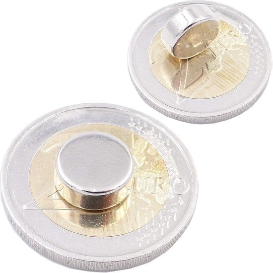 40 Mini Schijfmagneten 10x4mm N52 sterkste niveau Neodymium Magneten super sterk Power Magneet voor Model Making Foto Whiteboard Koelkast Crafting klein rond extra sterk - afbeelding 2