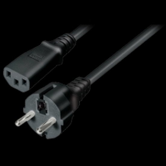 Nedis electriciteitssnoer Zwart m C13 - afbeelding 15