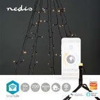 Nedis SmartLife-kerstverlichting - Boom - Wi-Fi - Warm tot Koel Wit - 200 LED's - 20.0 m - 10 x 2 m - Android / IOS - afbeelding 7