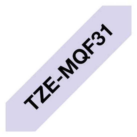 Labeltape pastel Brother TZe, TZ TZe-MQF31 Tapekleur: Pastellila Tekstkleur:Zwart 12 mm 4 m - afbeelding 8