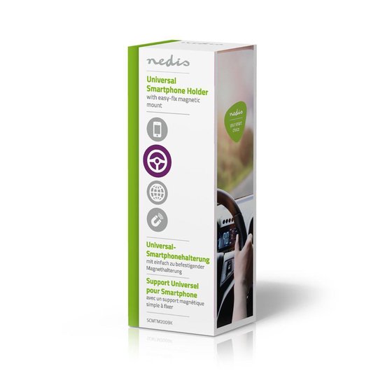 Nedis Smartphonehouder Auto - Luchtventilatie in de auto - Universeel - Telefoon met minimaal schermformaat: 4 " - Maximale schermgrootte: 6.0 " - Gefixeerd - afbeelding 17