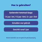 Dampo Kids Kindersiroop Alle Hoest + Vrije luchtwegen - Voor droge en vastzittende hoest - Vanaf 1 jaar - Medisch hulpmiddel - 100 ml - afbeelding 9