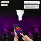 Silvergear Smart WiFi Led GU10 - stuks - Via iOS en Android App - Google Home en Amazon Alexa - afbeelding 9