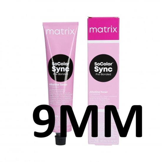 Matrix SoColor Pre-Bonded Alkaline Toner Crème haar kleur tint 90ml - afbeelding 1