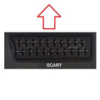 Nedis SCART-Kabel - SCART Male - SCART Male - Vernikkeld - 480p - 2.00 m - Plat - PVC - Zwart - Envelop - afbeelding 4