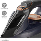 Nedis Stoomstrijkijzer - 2200 W - 25 g/m - Stoomstoot - Keramiek - 0.26 l - afbeelding 4