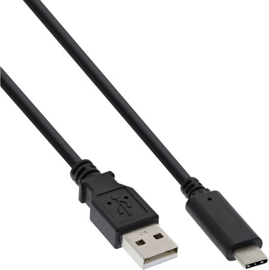 USB-Kabel - USB 2.0 - USB-A Male - USB-C Male - W - 480 Mbps - Vernikkeld - m - Rond - PVC - afbeelding 32