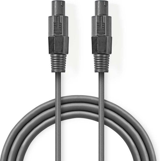 Nedis Speaker-Kabel - 48 0.20 - Koper - m - Rond - PVC - Donkergrijs - Gift Box - afbeelding 8