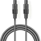 Nedis Speaker-Kabel - 48 0.20 - Koper - m - Rond - PVC - Donkergrijs - Gift Box - afbeelding 8