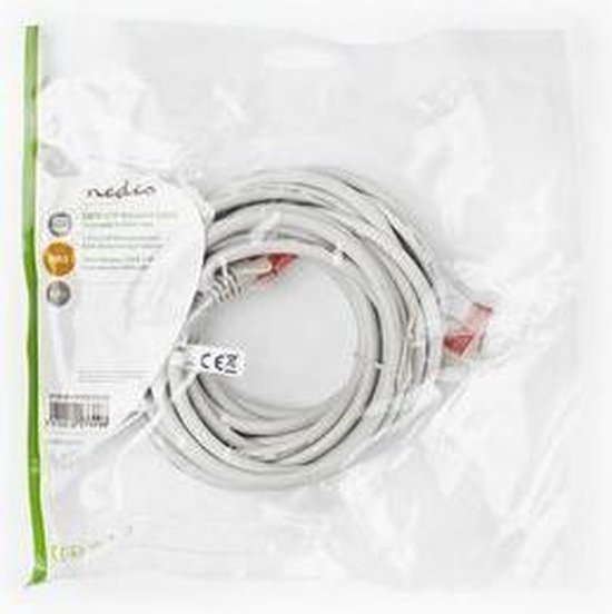 Nedis CAT6 Netwerkkabel - RJ45 Male - RJ45 Male - U/UTP - m - Rond - PVC - Label - afbeelding 6