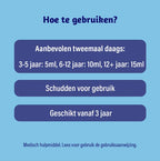 Dampo Kids Kindersiroop Alle hoest + Vrije luchtwegen - Voor droge, vastzittende hoest en keelpijn - Suikervrij - Medisch hulpmiddel - 120 ml - afbeelding 8
