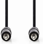 Nedis Stereo-Audiokabel - 3,5 Male - 3,5 Male - Vernikkeld - m - Rond - Zwart - Label - afbeelding 22