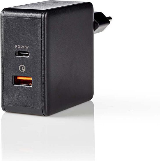 Nedis thuislader met 1 USB-C PD en 1 USB-A Quick Charge 3.0 poort - 48W - afbeelding 14