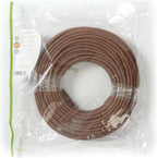 Nedis CAT6 Netwerkkabel - RJ45 Male - RJ45 Male - S/FTP - 30.0 m - Rond - LSZH - Bruin - Polybag - afbeelding 3