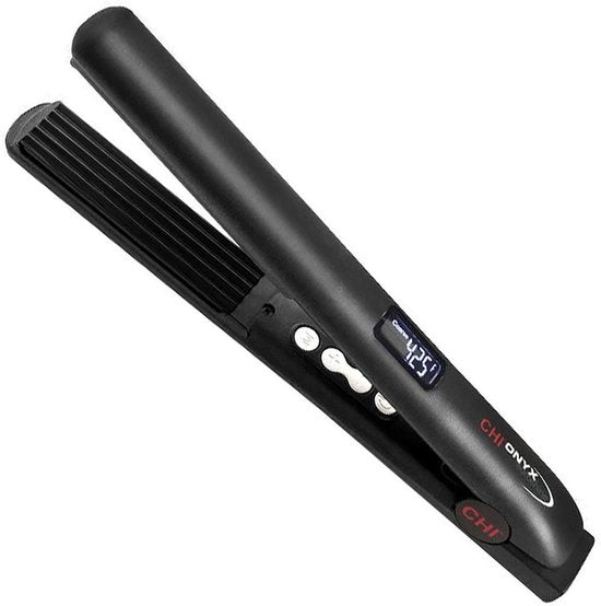 CHI - Onyx Euroshine - 1 Inch Onyx Ceramic Crimping Iron (Wafeltang) - afbeelding 1