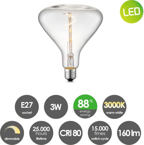 Home sweet home LED lamp Flex E27 3W dimbaar - afbeelding 12