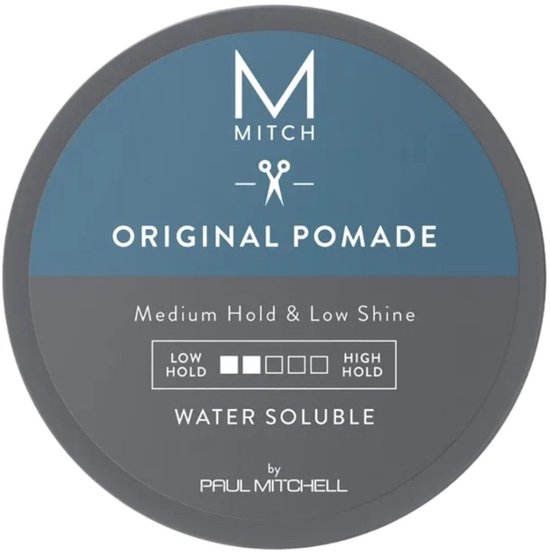 Paul Mitchell - MITCH Original Pomade Water Soluble Medium Hold Low Shine - 85g - afbeelding 1