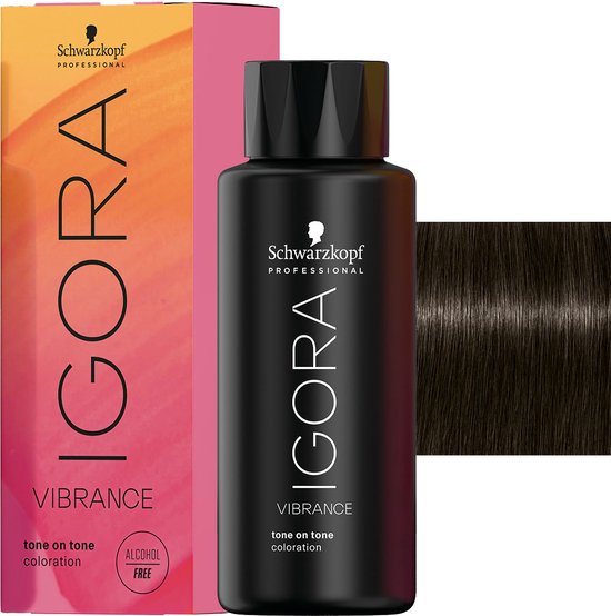 Schwarzkopf Igora Vibrance Medium Brown Cendre Ash 4-13 60ml - afbeelding 9