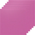 BiOBUDDi Base Plate Roze 25,5cm x 25,5cm BB-0095 - 6 stuks - afbeelding 1