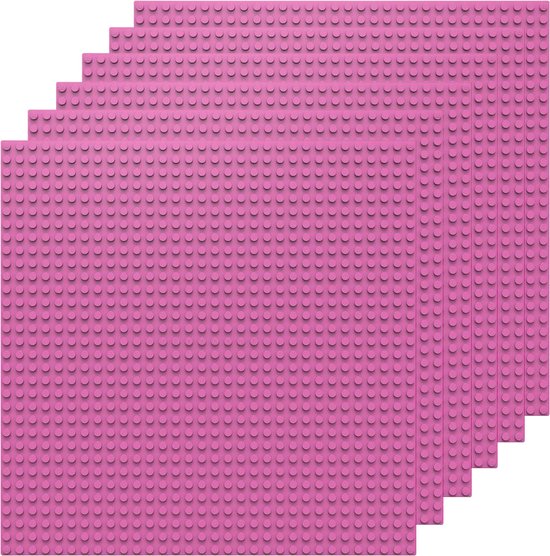 BiOBUDDi Base Plate Roze 25,5cm x 25,5cm BB-0095 - 6 stuks - afbeelding 1