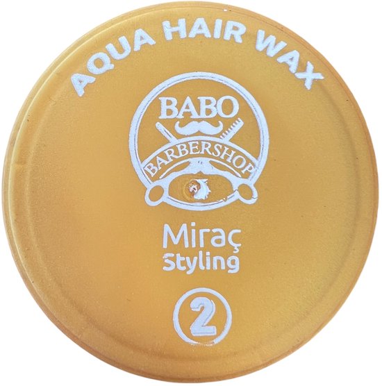 3 Stuks BABO Aqua Hair Wax Miraç 150ml - afbeelding 4