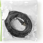 Nedis Stroomkabel voor Stofzuiger - m - Type-F (CEE 7/7) - 250 V AC - 16 A - Zwart - PVC - afbeelding 6