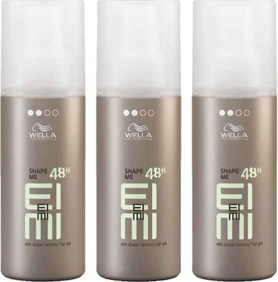 Wella Professionals - EIMI - Texture Shape Me - Stylinggel - 3 x 150ml - afbeelding 1