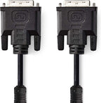 Nedis DVI-Kabel - DVI-I 24+5-Pin Male - DVI-I 24+5-Pin Male - 2560x1600 - Vernikkeld - 2.00 m - Recht - PVC - Zwart - Envelop - afbeelding 3
